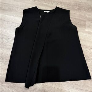 Vince Black Sleeveless Blouse